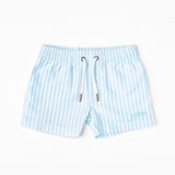 Blue Striped Swim Short